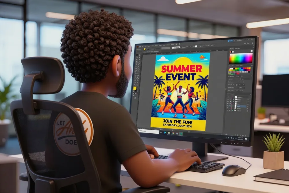 Graphics design — logos, flyers and branding