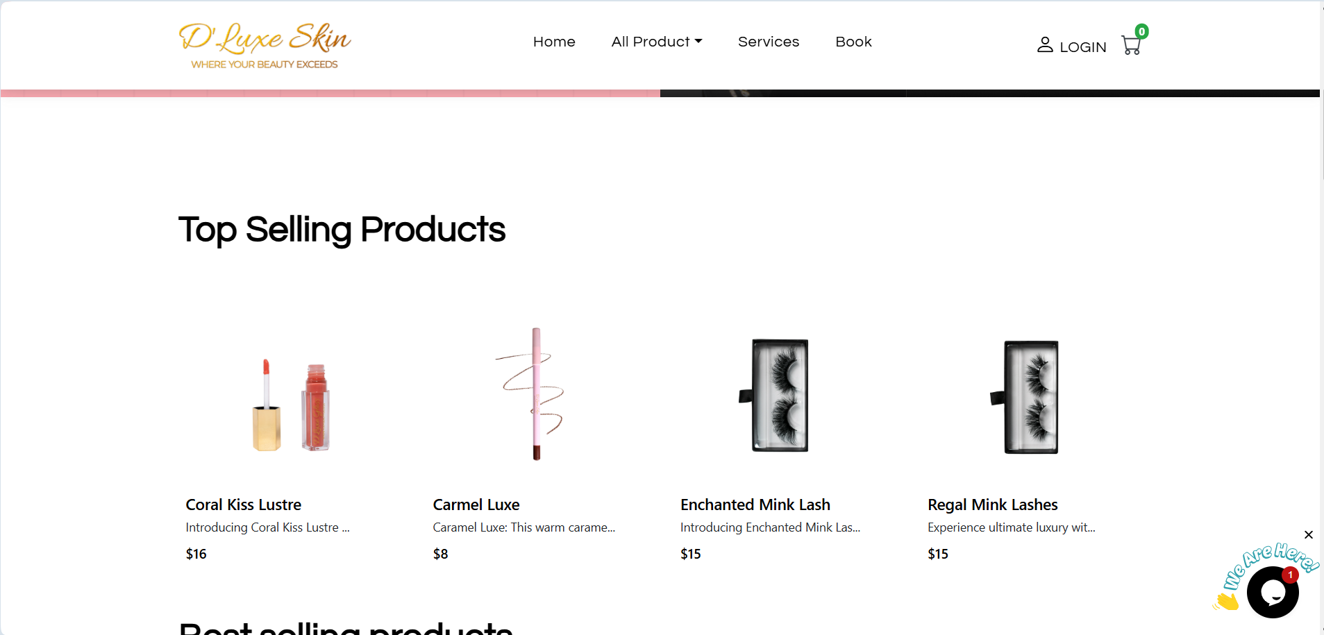 Dluxeskin Product Store