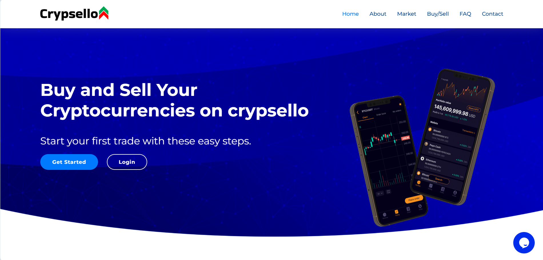Crypsello Cypto Website